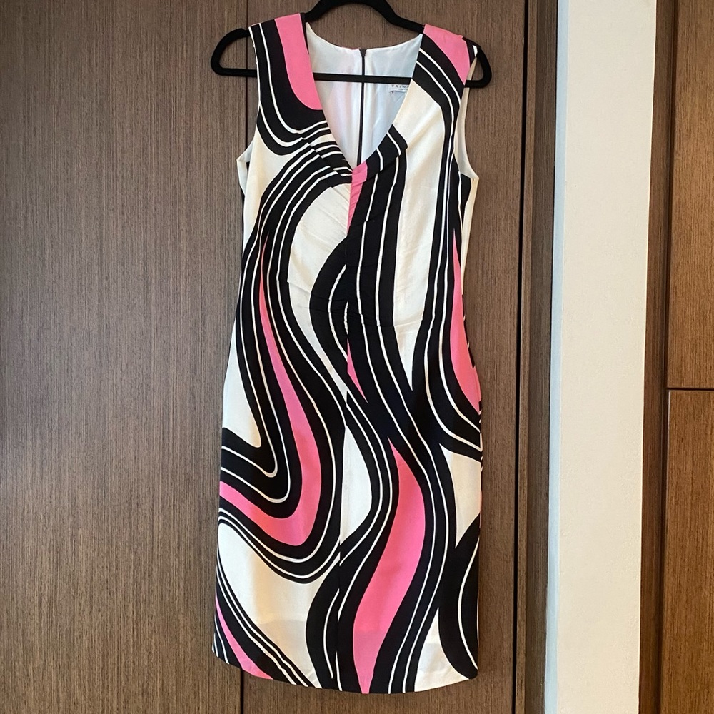 Trina Turk Silk Swirl Dress